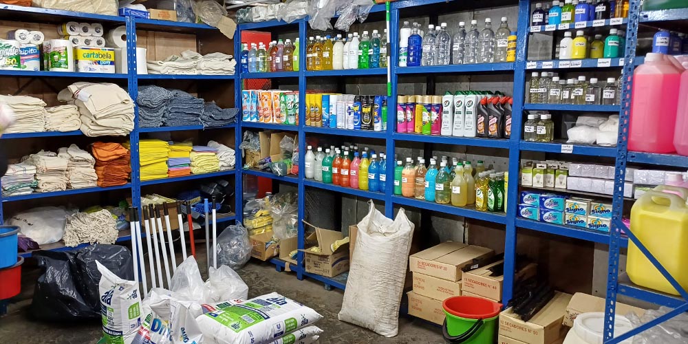 Línea de productos de limpieza